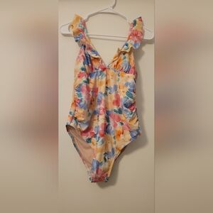 Isabel Maternity Bathing Suit - floral - size medium